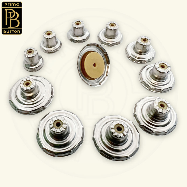 Partes traseras de jeans Botones Accesorios